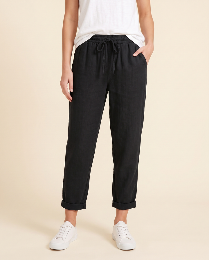 Salome Duquesnoy | Casual Drawstring Waist Trousers
