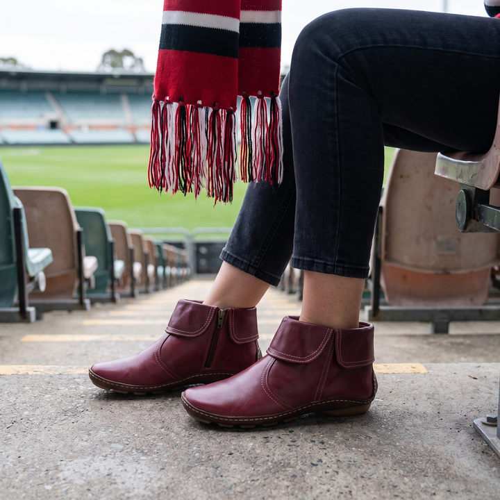 Vianne | Waterproof Orthopedic Side Zip Ankle Boots