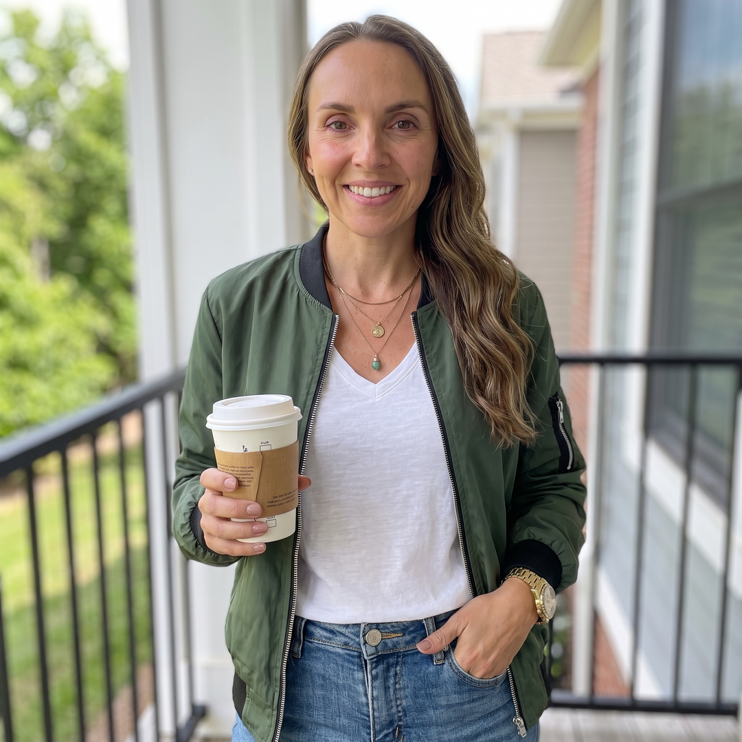 Margaux Delisle | Classic Zip Bomber Jacket