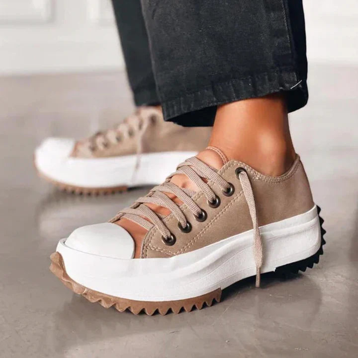 Elisa | Canvas Platform Sneakers